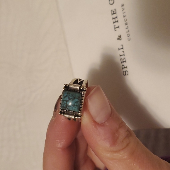 Spell turquoise ring size 6 - Picture 3 of 5